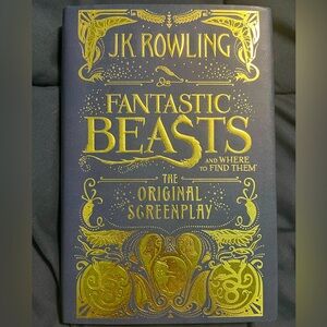 Harry Potter Fantastic Beasts and Where to Find Them screenplay FIRST EDITION